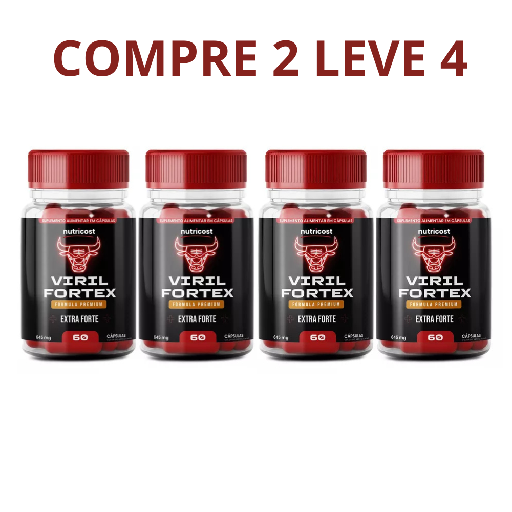 Viril Fortex - Maior Aliado Do Homem - Promoção Exclusiva + Frete Grátis